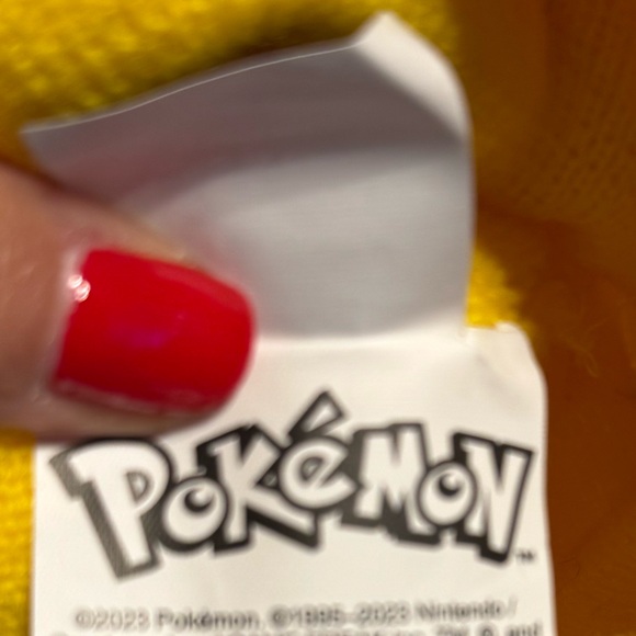 Pokémon Pikachu Beanie youth one size fits most - Picture 2 of 4